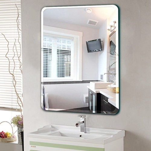 Rectangular frameless bathroom - rectangular,