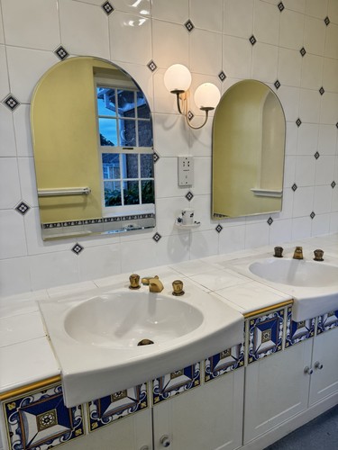 Pair wall mirrors - pair, of