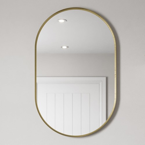 500 800mm brushed brass wall - 500,