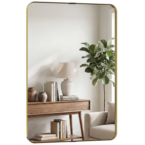 Homcom rectangular wall - rectangular,