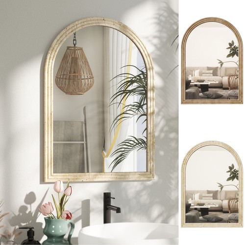 Arched wall mirror with - wall,