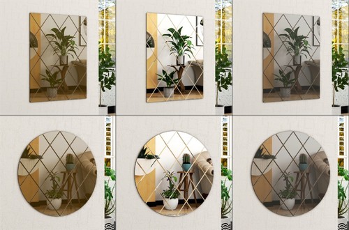 Modern rectangular and round - modern,