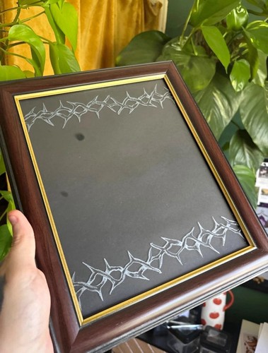 Rectangular framed mirror - rectangular,