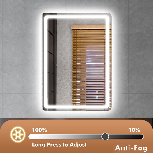 Led lighted bathroom - led, mirror
