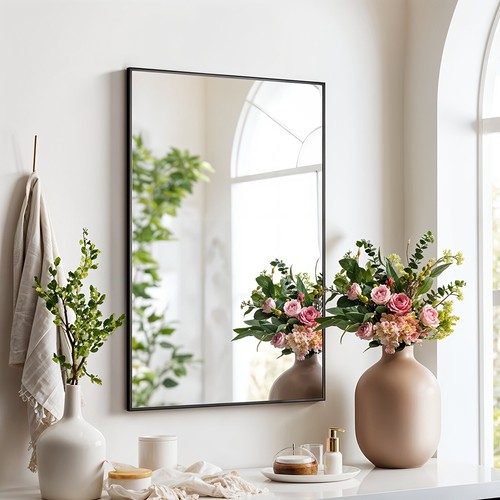 Black frame rectangle - black,