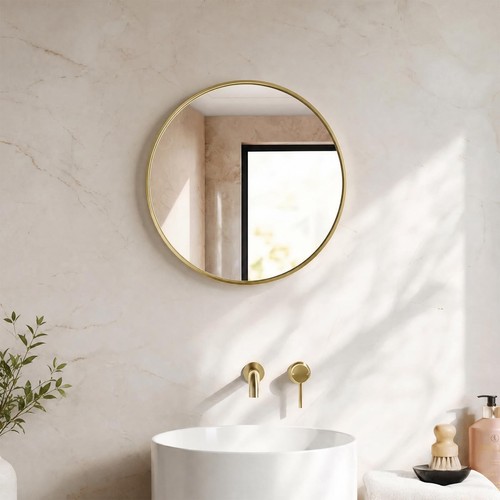Ohs bathroom mirror - bathroom, metal