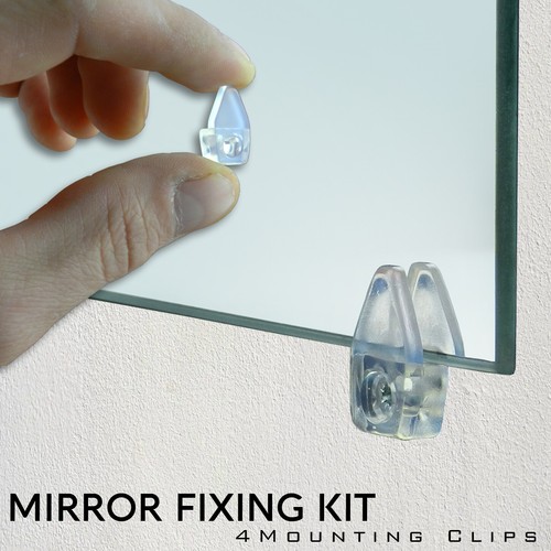 Mirror wall hanging fixing - 4,