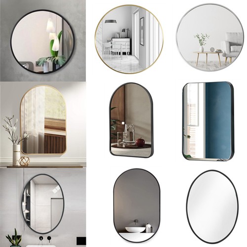 80cm glass mirror metal - glass,