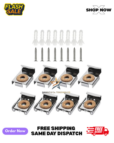 8pcs metal mirror clips - 8pcs,
