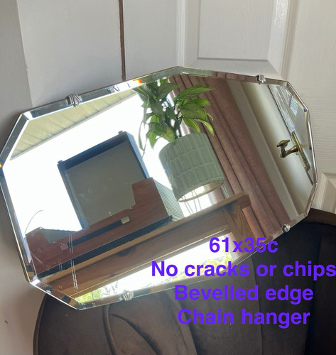 Vintage bevelled frameless - bevelled,