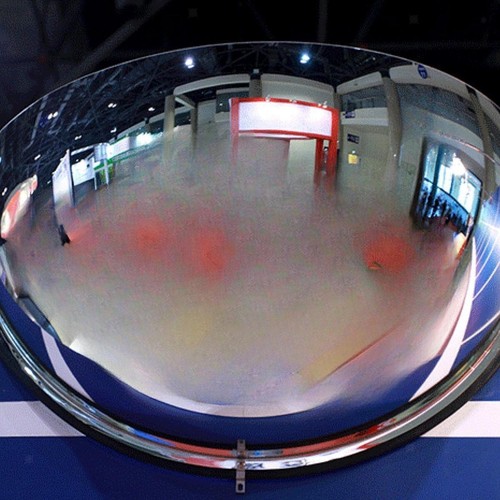 Half convex mirror dome - half,