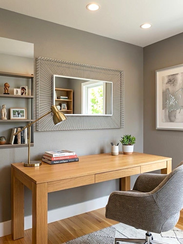Masinloc wall mirror rectangle - mirror,