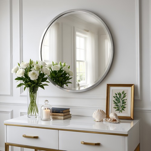 40cm round wall - wall, mirror