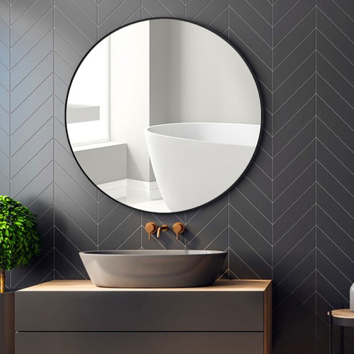 80cm gold round wall - round, mirror