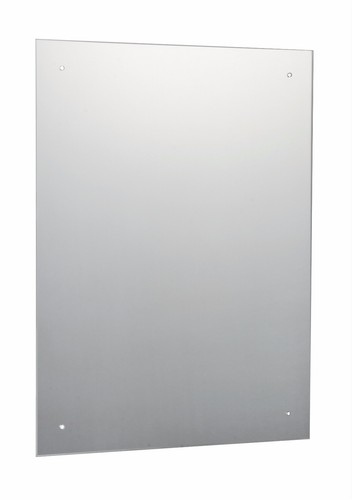 Frameless unframed bathroom - unframed,