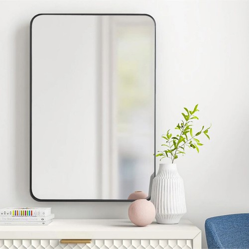 Nordic bathroom mirror - bathroom, square