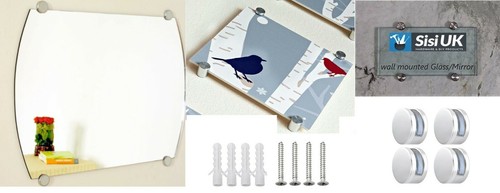 Chrome mirror wall - wall, hanging