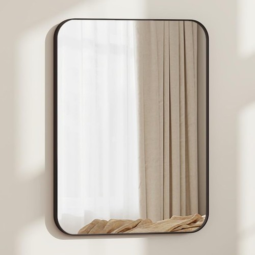 Rectangle bathroom mirror - mirror, wall