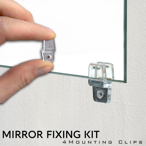 Mirror wall hanging mounting - 4,