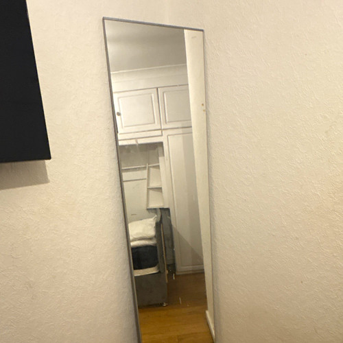 Full length silver framed - full-length,