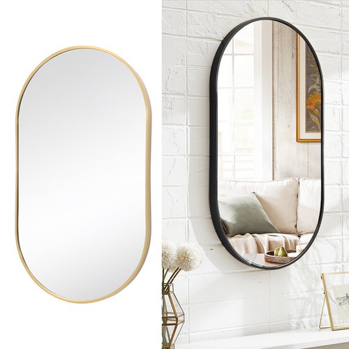 Oval mirror wall mounted - mirror,